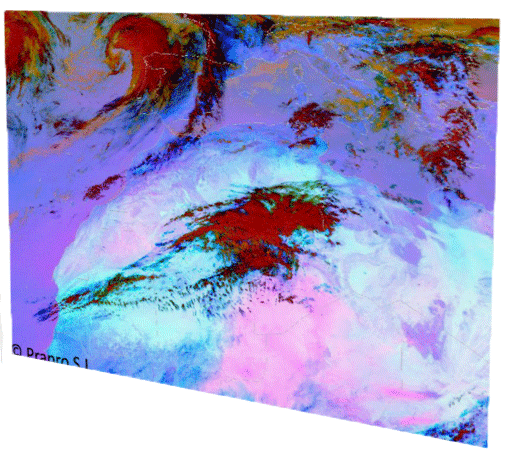 Satellite Images Eurobird 9